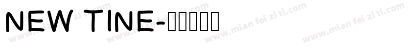 NEW TINE字体转换